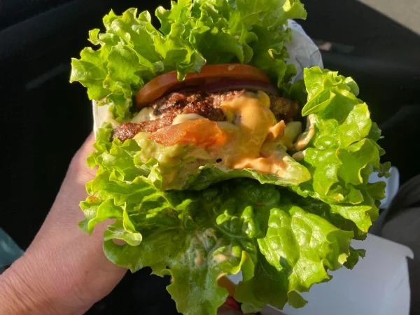 “The ample amount of lettuce used to wrap my burger when I request no bun at Carls Jr.”