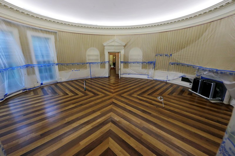 alternate angles of thigns - white house oval office