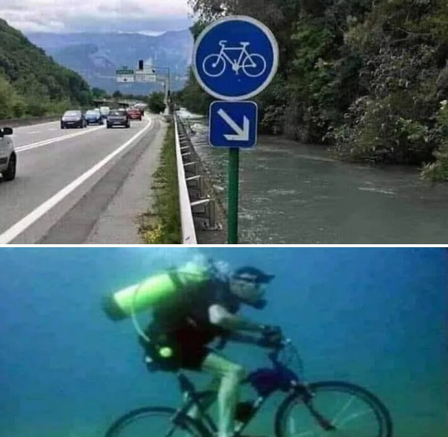 instructions unclear - road bicycle -