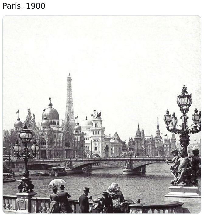 Historical pictures - paris in 1890 - Paris, 1900