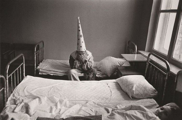 wtf pics from history - new year in a psychiatric hospital