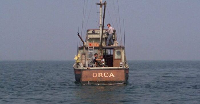 interesting facts in movies - quints boat - Orca