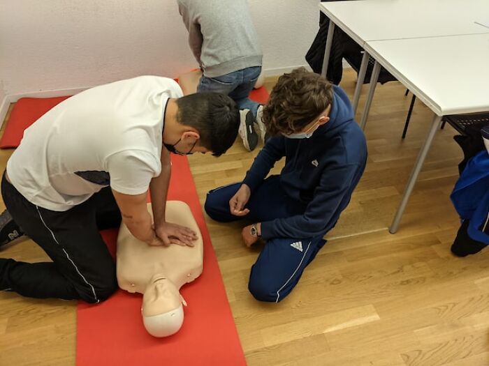 When doing CPR chest compressions pace them to Stayin Alive by the BeeGees