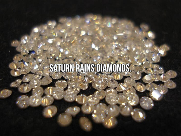 fascinating facts - kimberley diamonds - Saturn Rains Diamonds.