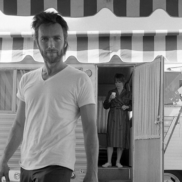 Clint Eastwood And Shirley Maclaine During A Break In Filming Two Mules For Sister Sara In Durango, Mexico, 1969.