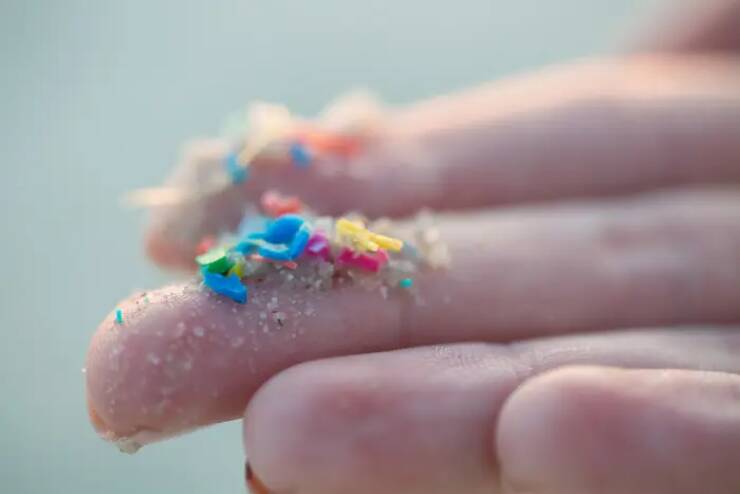 In a year, the average human consumes so much microplastic, it's about the equivalent of the amount of plastic in a fireman's helmet. A 2019 study by WWF suggests that humans could be consuming a credit card's worth of microplastic per week.