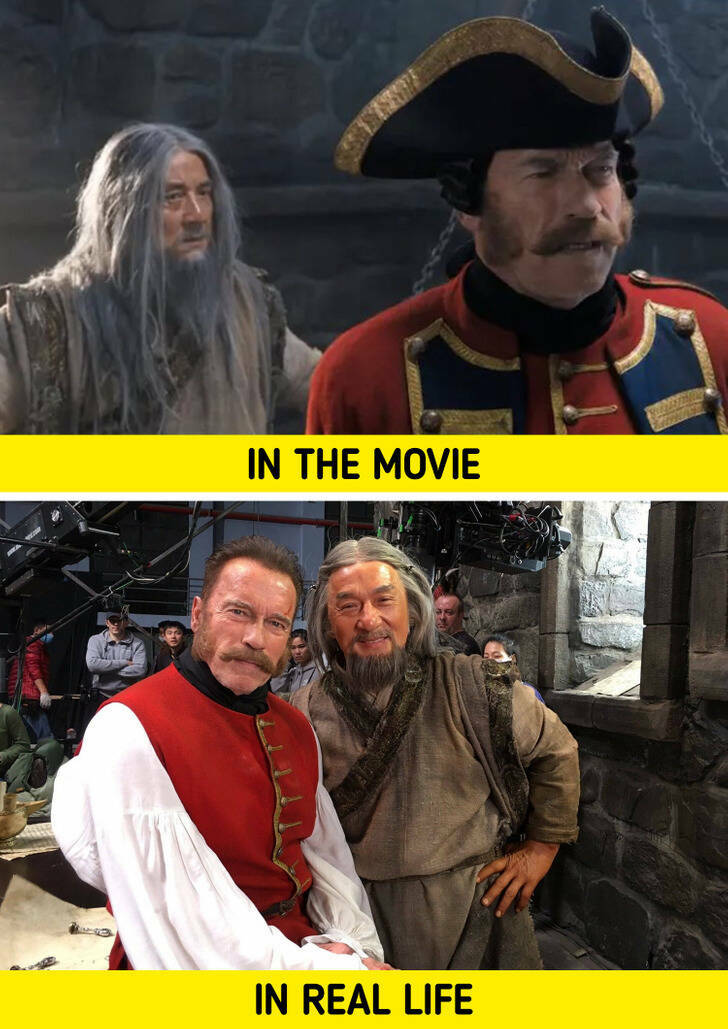 Behind-The-Scenes Photos - In The Movie In Real Life