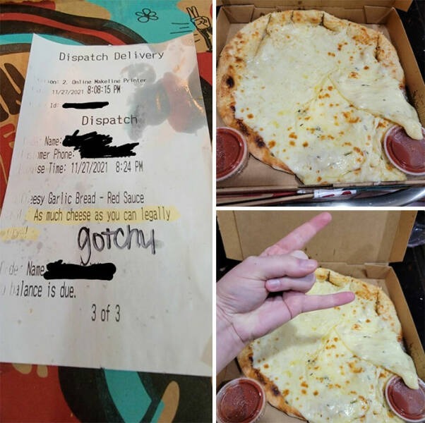 "Mod Pizza: Asked For As Much Cheese As They Can Legally Give!"