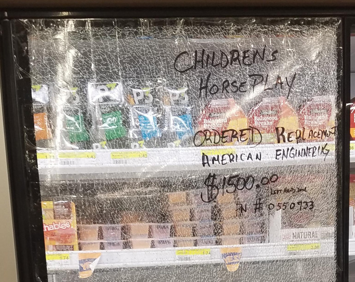 “’Children’s horseplay’ — found that at my grocery store.”