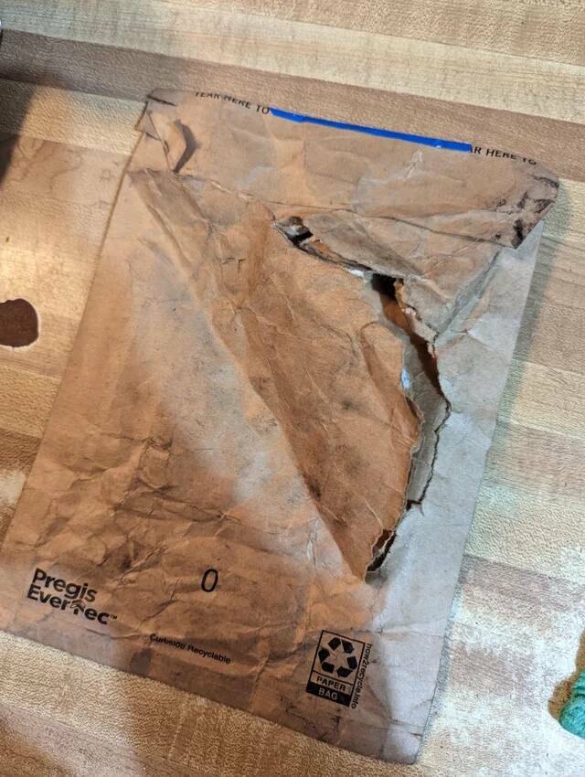 "Package with my $200 headphones arrived ripped open and empty"