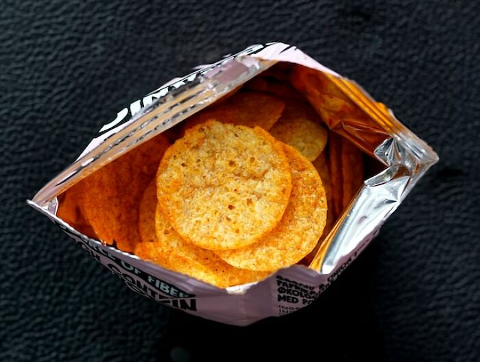 The air in bag of chips.