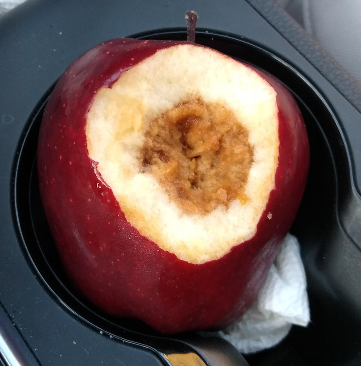 ’’Bit into this apple... Perfect on the outside.’’