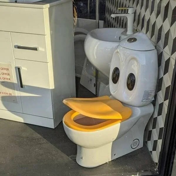 Things You Wish You Owned - duck toilet - Offer Offer