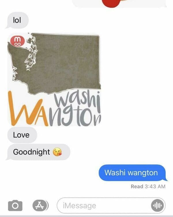 poorly designed products - washi wangton - lol E8 Love washi Angton Goodnight A iMessage Washi wangton Read