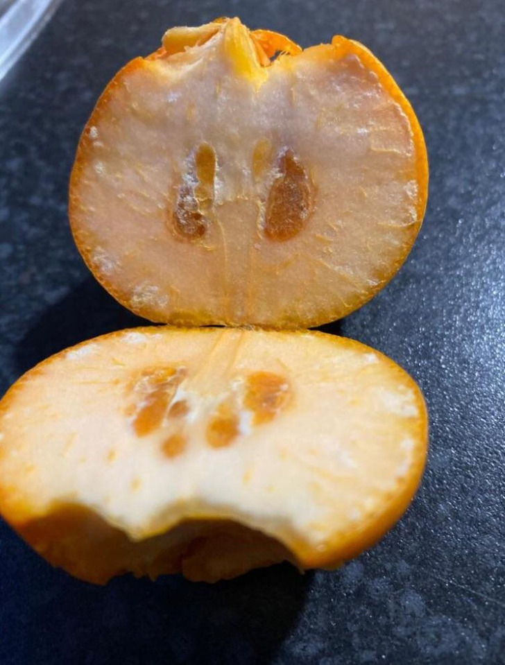 ’’My orange was just skin inside.’’
