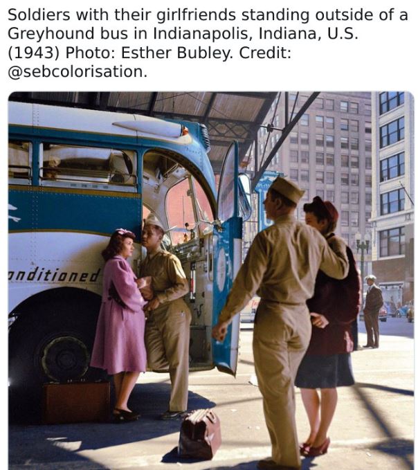 30 Historical Photos Brought To Life With Color.