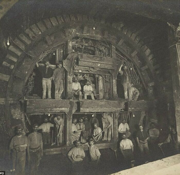 Here We See The Creation Of The Central Line In 1898.