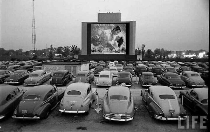 Drive-In Theater, Chicago 1951.