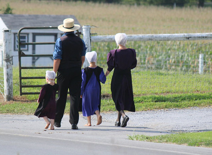 there is an Amish computer. It doesn't have internet access, video, or music. It's marketed towards Amish farmers who need help managing increasingly complex operations.