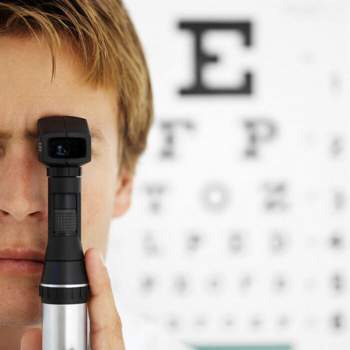 Don't try and guess the letters on the eye test chart.The whole point of the exam is for us to give you the best vision possible, surprisingly enough that relies on us knowing what you can't see.