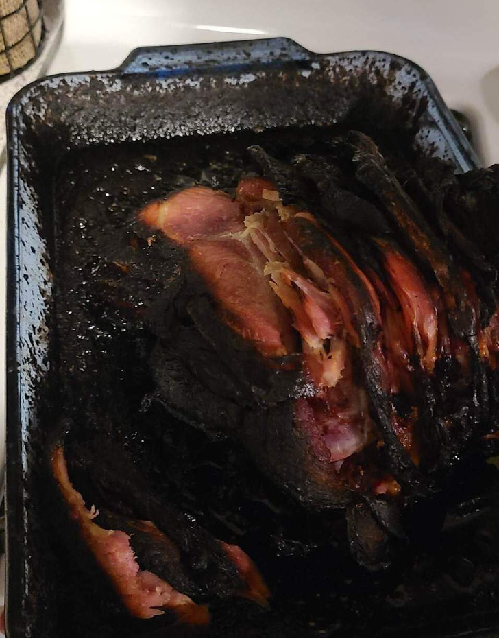 “Don’t take naps while cooking the holiday ham.”