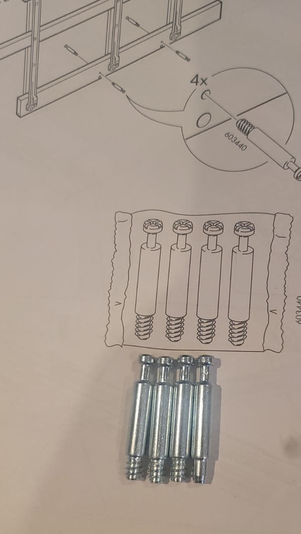 “IKEA didn’t cut threads on one of four important structural screws”