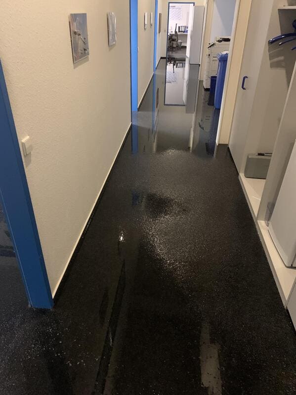 “My Boss installed a water dispenser yesterday. This morning, we got into the office to this”