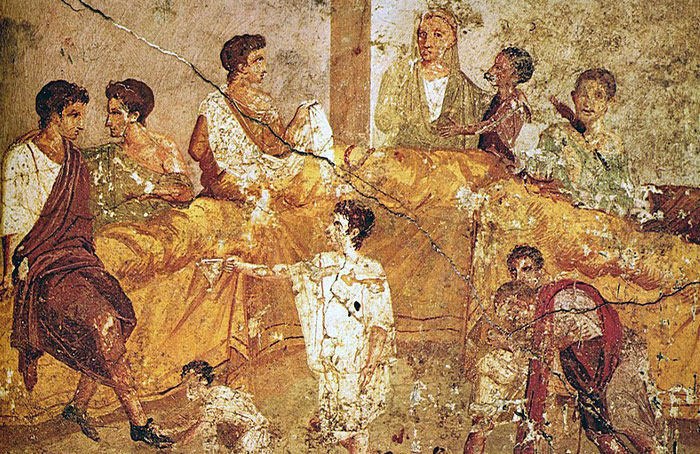 "Romans indulged in food so much they had a special place to go and vomit so they could eat more"


Maybe that has been dispelled by now but many still believe it.