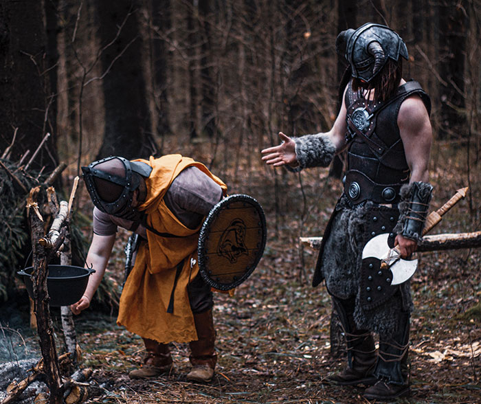 Vikings wore horned helmets. They didn’t, sorry.