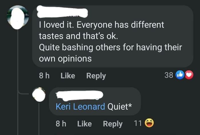 confidently incorrect - multimedia - I loved it. Everyone has different tastes and that's ok. Quite bashing others for having their own opinions 8 h Keri Leonard Quiet 8 h 11 38