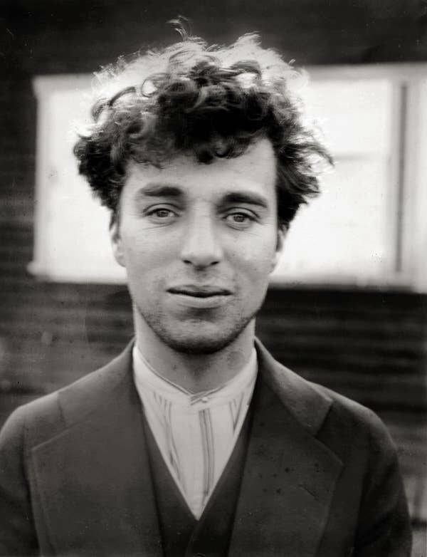 This is what Charlie Chaplin looked like as a young man: