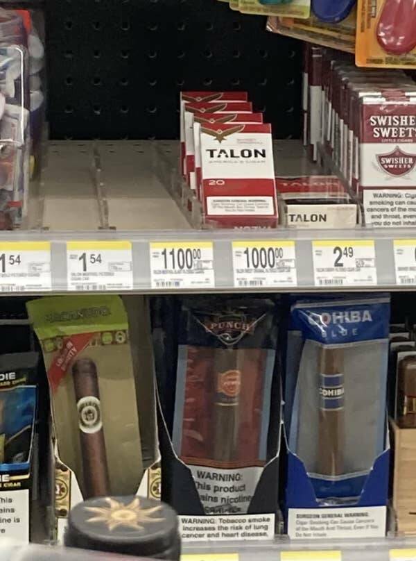 These $1,000 cigars at Walgreens: