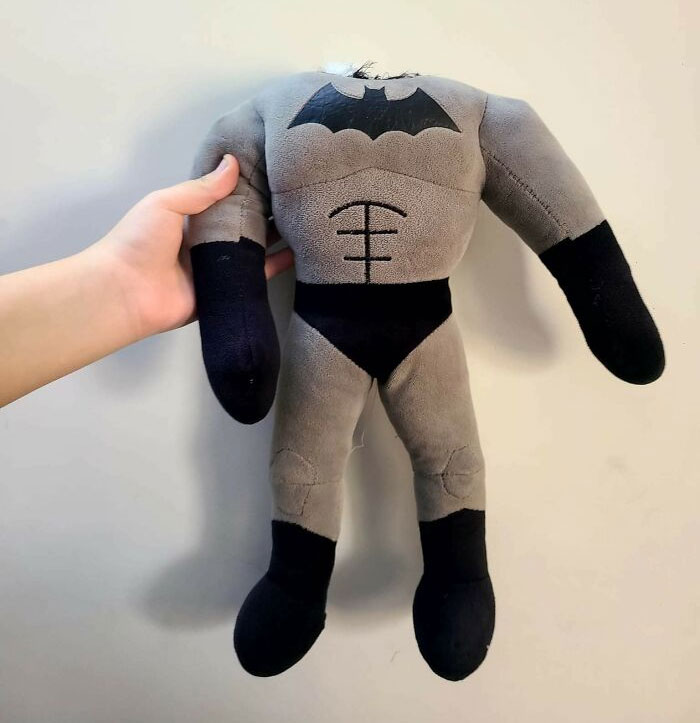 people living with monsters - batman plushie - 4