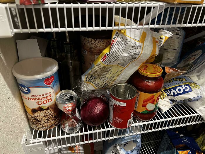 My Husband Throws Away Trash Directly Into The Pantry