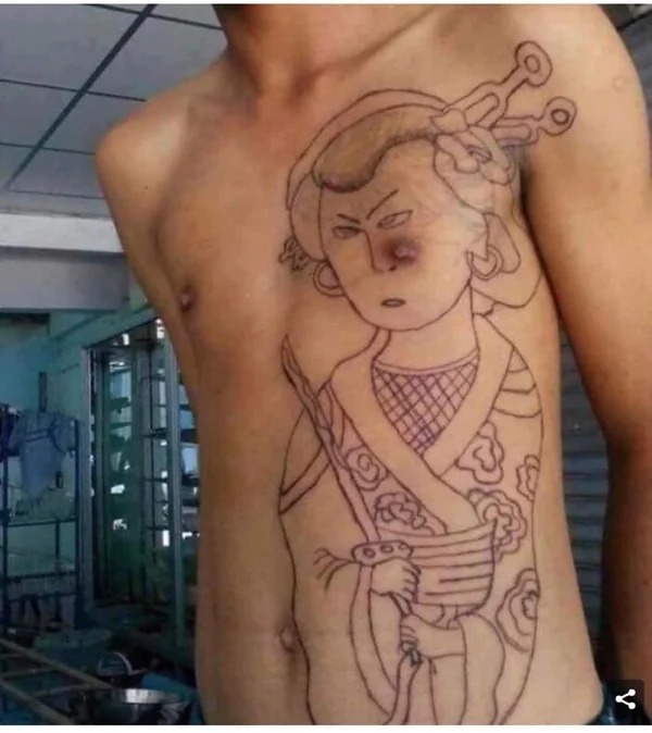 31 Tattoos That Are Just Horrible.