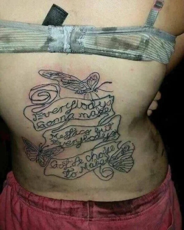 31 Tattoos That Are Just Horrible.