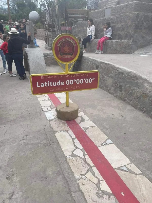 “You can visit “the middle of the world” at this spot in Ecuador”