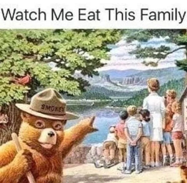 bo o the bear - Watch Me Eat This Family Smokey