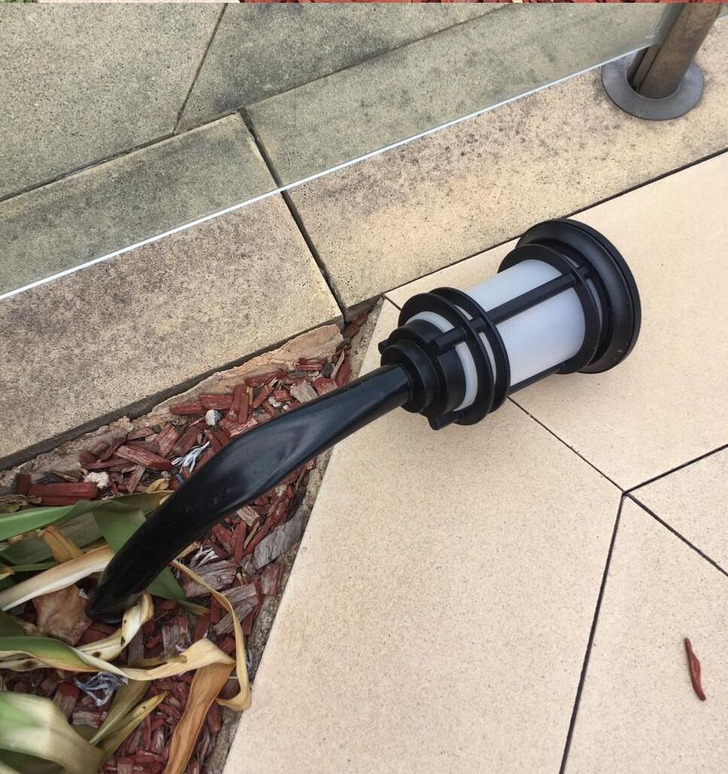 ’’It’s so hot in Australia, our outdoor lights melted.’’