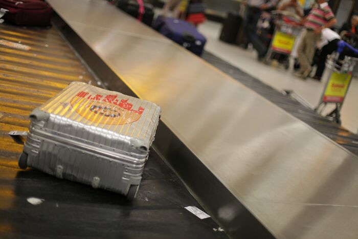 Your luggage at an airport isn’t really handled with care.