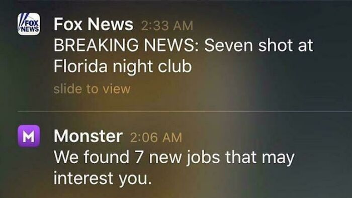 wtf cringe pics - 7 new jobs meme - Fox Fox News News Breaking News Seven shot at Florida night club slide to view M Monster We found 7 new jobs that may interest you.