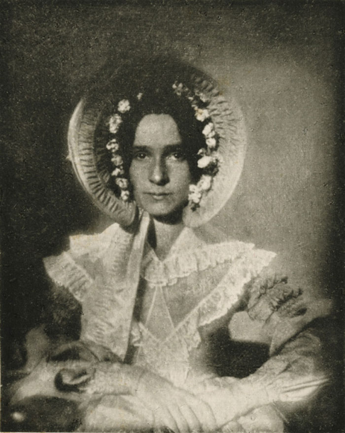 John Draper made history by capturing the first-ever portrait that wasn’t a selfie. The person portrayed here is his sister, Dorothy, making this the first portrait of a woman in the history of photography.