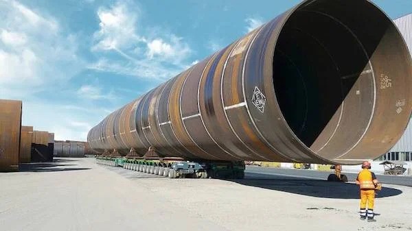 absolute unit sized things - worlds largest monopile