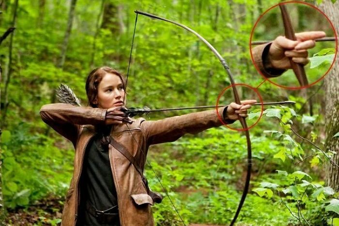I Don't Think This Is How You Fire An Arrow With A Bow