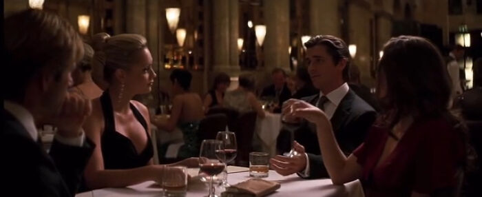 In The Dark Knight (2008), Bruce Suggests Putting Two Tables Together. It’s Definitely One Table