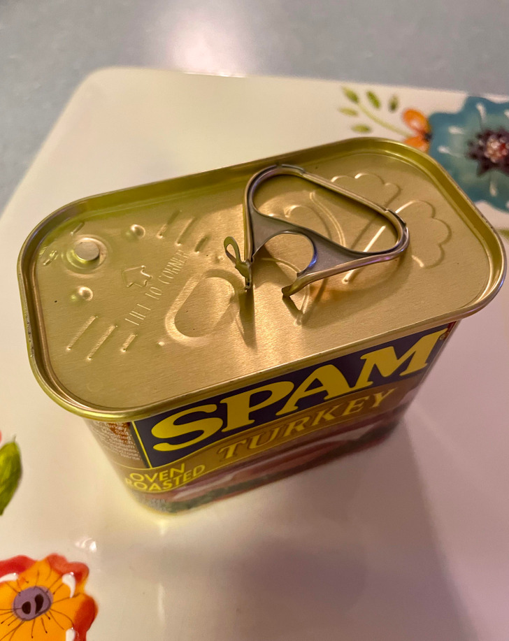 “My wife said I should try Spam.”