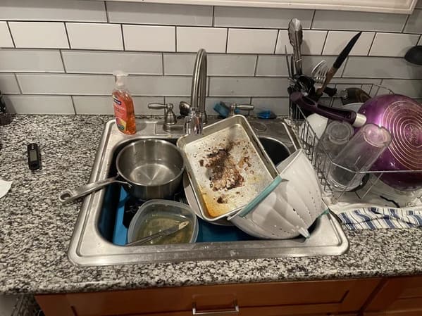 “Imagine working a 10hr shift, going home excited to cook dinner, just to find your roommate has done nothing  the entire day.”