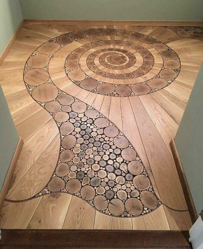 This Stunning Timber Floor