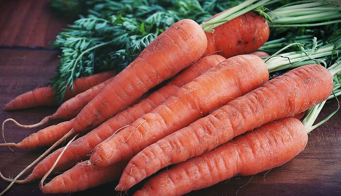 That carrots give you good eyesight