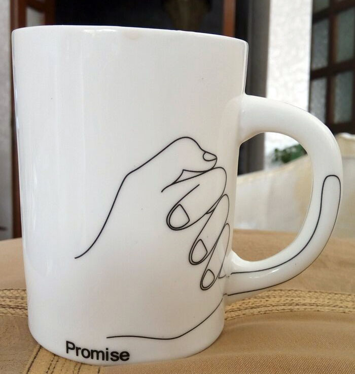 Valentine's Day fails - mug - Promise